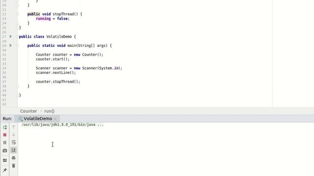 do you know what 'volatile' in java is? смотреть онлайн