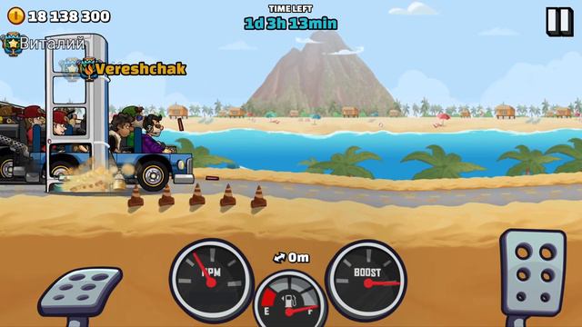 Hill Climb Racing 2 BOSS lvl NIKITA / Big chests Opening / Finished Event + challenge Walkthrough смотреть онлайн