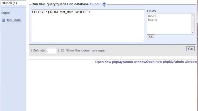 Using PHPMyAdmin for Examples смотреть онлайн