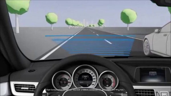 Mercedes-Benz COLLISION PREVENTION ASSIST PLUS - E-Class