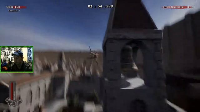 Guedin's Attack on Titan Fan Game....Разносим кибитки!!! Атака Титанов!! смотреть онлайн