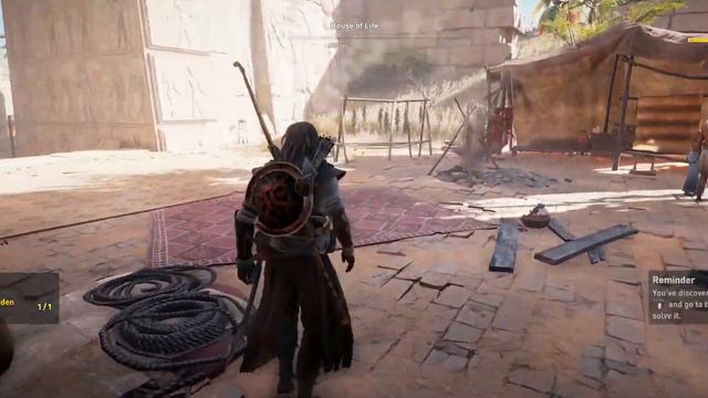 A Long Drink, Papyrus Location and Solution (House of Life, Siwa) - Assassin's Creed Origins смотреть онлайн
