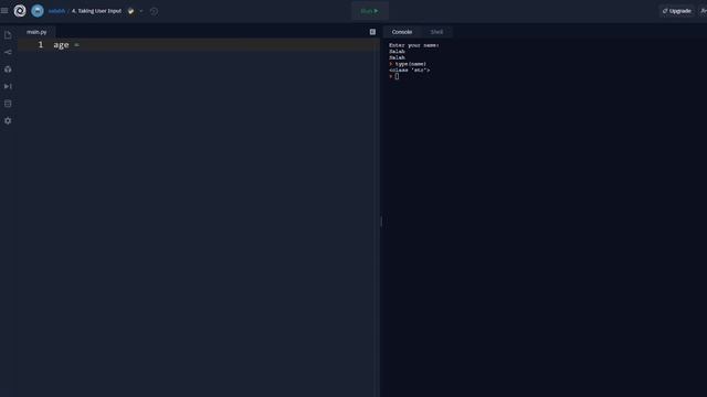 4. Taking User Input - Beginner Python Course смотреть онлайн