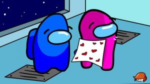 CUP SONG with a GIRL (Among Us animation)