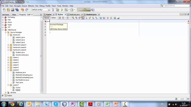 Урок 7 / Понятие «package» Модификаторы видимости access modifiers / Java для начинающих смотреть онлайн