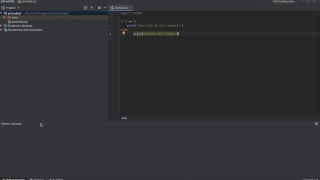 How to open PyCharm Terminal and Console смотреть онлайн