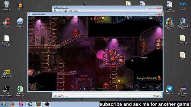 SteamWorld Heist Inmortal & infinite money (water) Cheat Engine смотреть онлайн