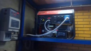 Бензогенератор с системой автозапуска (АВР) Fubag BS7500 A ES (Переход с 380 на 220 вольт)