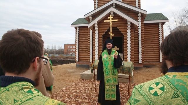 Слово после освящения купола с крестом на храм прп Нестора Летописца смотреть онлайн