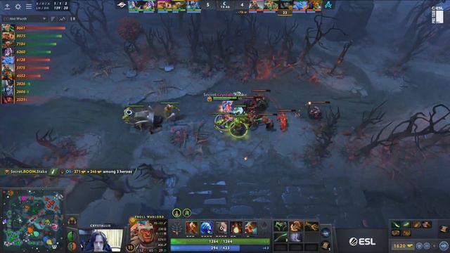 Dota2 - Aurora vs Team Secret - Game 1 - DreamLeague Season 22 - Group B смотреть онлайн
