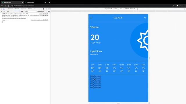 Build A Weather App with Vue Js & Firebase #14 - Vue.js Computed Properties & The Slice Method смотреть онлайн