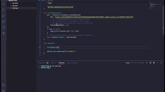 Logging & Monitoring Dengan Sentry | Golang смотреть онлайн