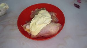 Окорочка в духовке с майонезом