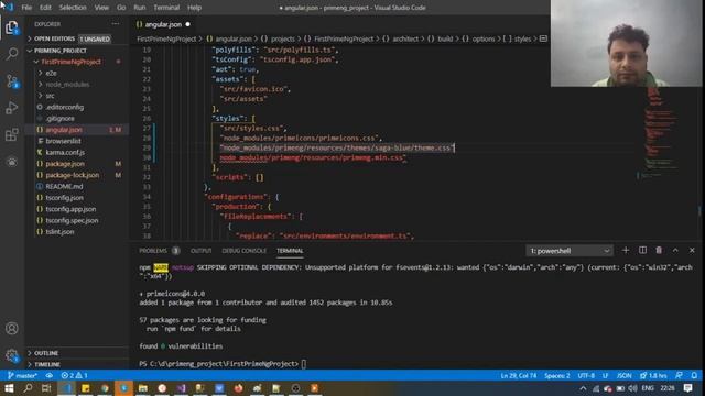 PrimeNG - Integration of PrimeNG in existing angular application (part 03) смотреть онлайн