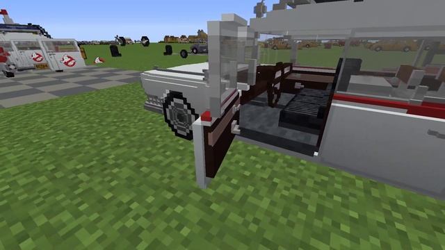Ecto-1 In Minecraft With The Little Tiles Mod смотреть онлайн