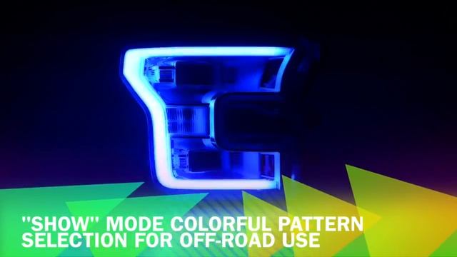2015 Ford F150 ColorSHIFTÂ® Color Changing Halo DRL LEDs by ORACLE Lighting смотреть онлайн
