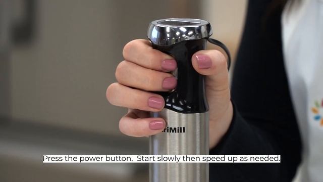 NutriMill Immersion Blender | First Use смотреть онлайн