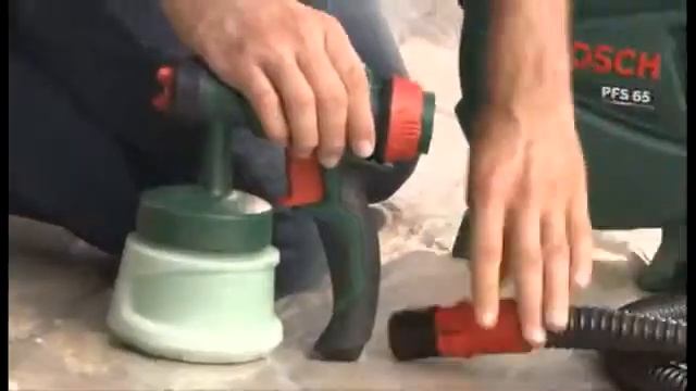 Краскопульт Bosch PFS-65 смотреть онлайн