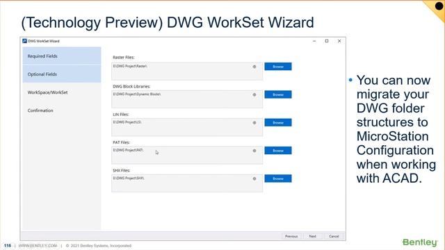 22 Migrate DWG Folder Structures to a MicroStation Configuration смотреть онлайн