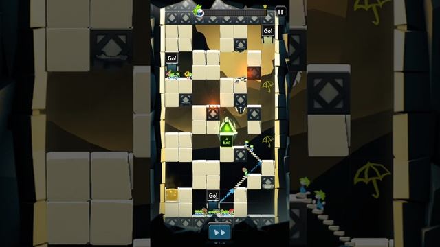 Lemmings. Challenge Levels. Level W 1-0. Walkthrough. смотреть онлайн