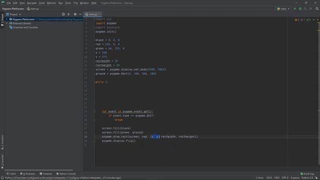 Pygame Platformer // Chapter 1: Movement смотреть онлайн