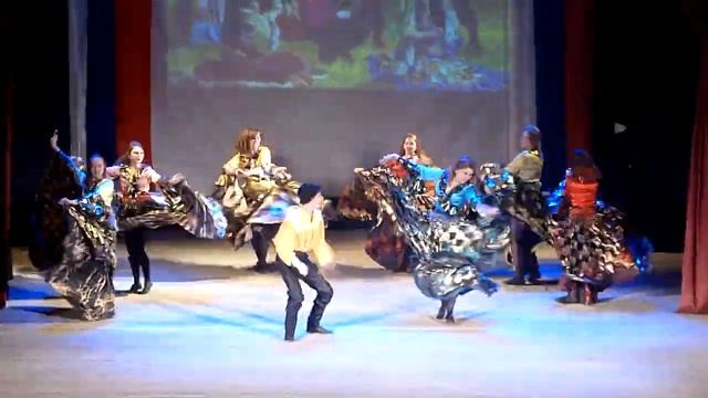 Цыганский танец ОХС "Фиеста" 01 04 16г смотреть онлайн