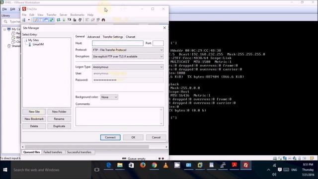 How to connect your VM via filezilla смотреть онлайн