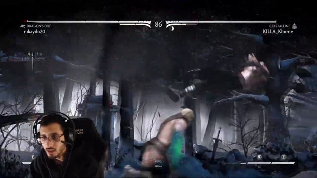 Лю Канг Огонь дракона против Кристаллического Тремора | MORTAL KOMBAT XL смотреть онлайн