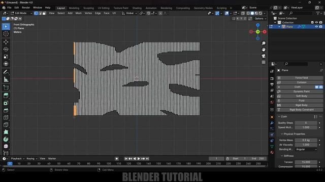 Create Pirate Flag Simulations easily | Blender Beginners tutorial смотреть онлайн