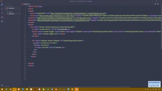 Bootstrap 4 Tutorials for Beginners 08 Bootstrap Navigation Style |KURDISH| смотреть онлайн