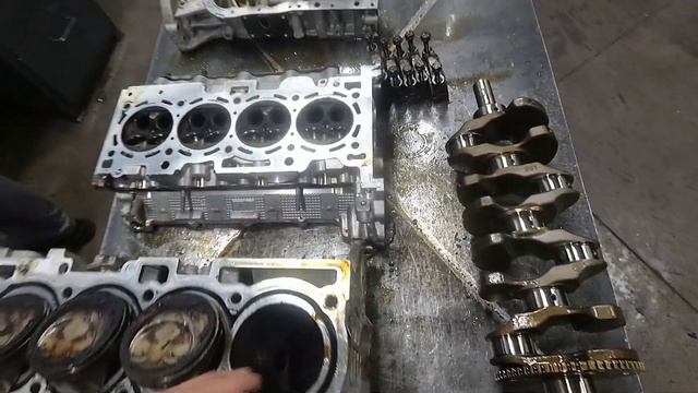 Engine G4KJ KIA, Hyundai, разборка дефектовка