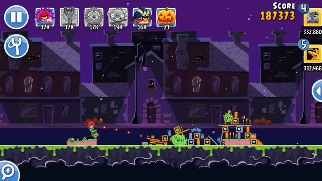 Angry Birds Friends Tournament Level 2 Week 284-A MOBILE Highscore POWER-UP walkthrough смотреть онлайн