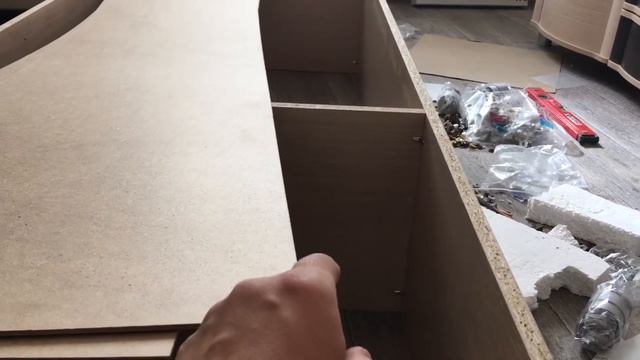 Сборка мебельного гарнитура ЛЕРОМ ОК-305 часть 4 смотреть онлайн