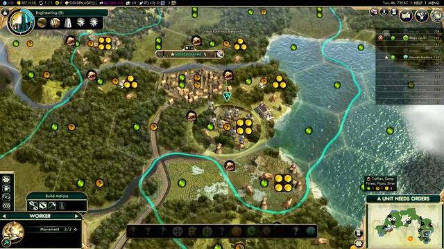 Lets Play Civ 5 Brave New World MultiPlayer Part 2-(The Truffle Monopoly) смотреть онлайн