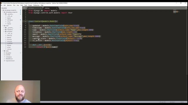 Python Django application with reCAPTCHA on model forms смотреть онлайн