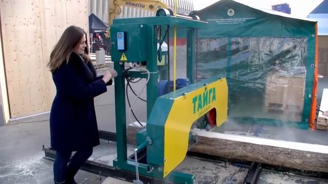 Ленточная пилорама «Тайга Т-3»