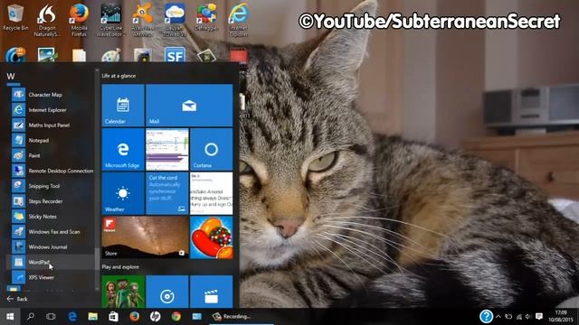 Where to Find and Use WordPad in Microsoft's Windows 10 смотреть онлайн