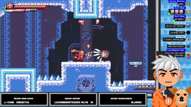 New Mega Man Inspired Indie Game!? | Gravity Circuit Part 1 смотреть онлайн