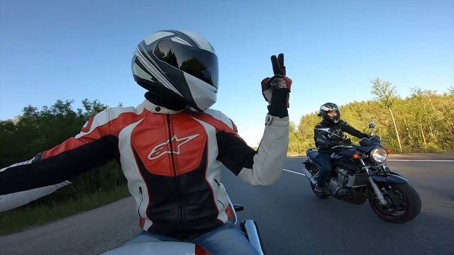 Заруба#2 Ответка за CB1000 / Honda CB1300 VS Suzuki Bandit 1250 смотреть онлайн