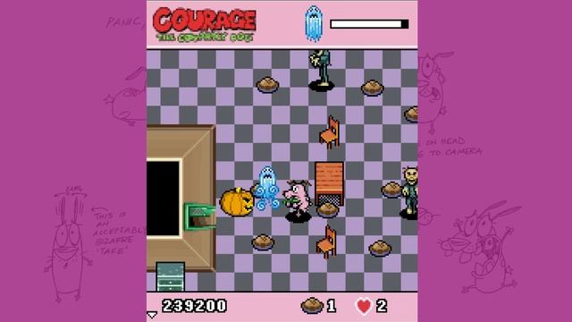 Courage The Cowardly Dog's Forgotten Java Mobile Game | Video Game History Mobile Minis смотреть онлайн
