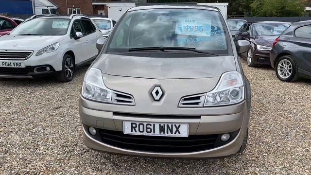 61 Renault Modus 1.6 VVT Dynamique Hatchback 5dr Petrol Automatic (179 g/km, 110 bhp) 19,000 MILES! смотреть онлайн