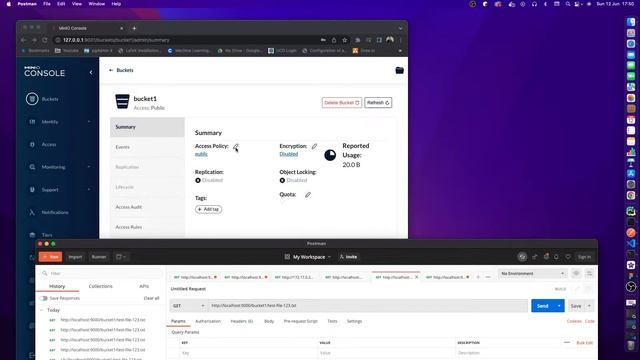How to Access Private MinIO Bucket With Postman смотреть онлайн