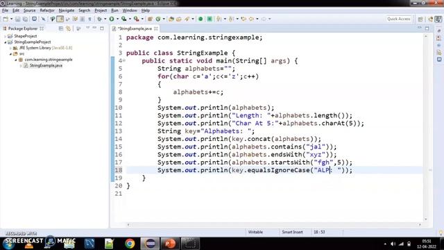 Strings in Java: Syntax, Methods, Immutability, Advantages and Disadvantages - PART 1 смотреть онлайн