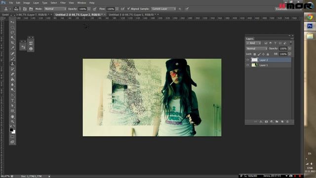 32 Glitch Art Photoshop Brushes [PREVIEW] смотреть онлайн