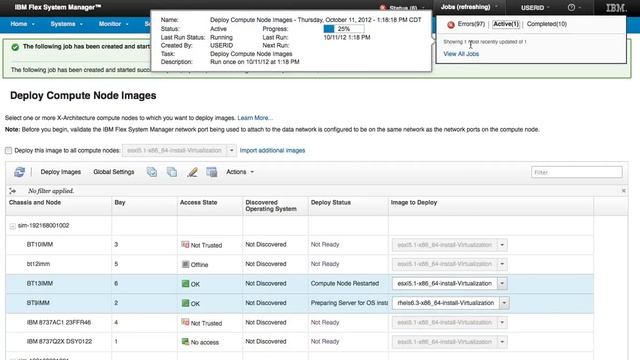 IBM Flex System Manager - Deploy Compute Node Images - VMware and KVM смотреть онлайн