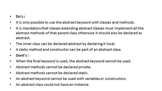 Java Abstract Keyword Friday Booster on java смотреть онлайн
