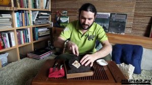 Как правильно разламывать пуэр в блинах