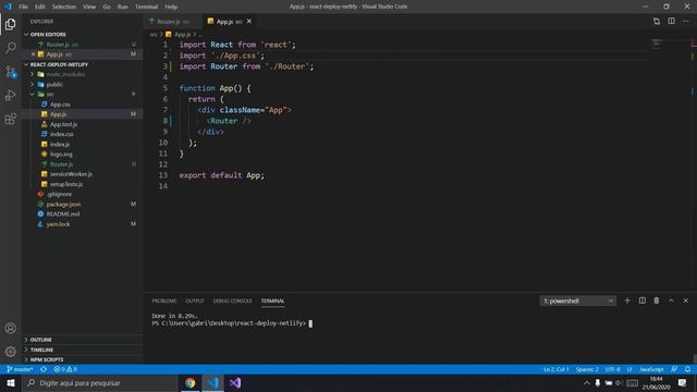 Dominando React.js - Deploy no Netlify смотреть онлайн