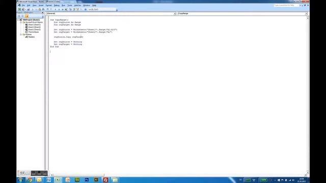 Copy Range - VBA Macros - Tutorial - MS Excel 2007, 2010, 2013 смотреть онлайн