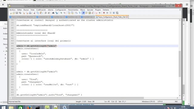 mongoDB Sharding Parte 2 смотреть онлайн